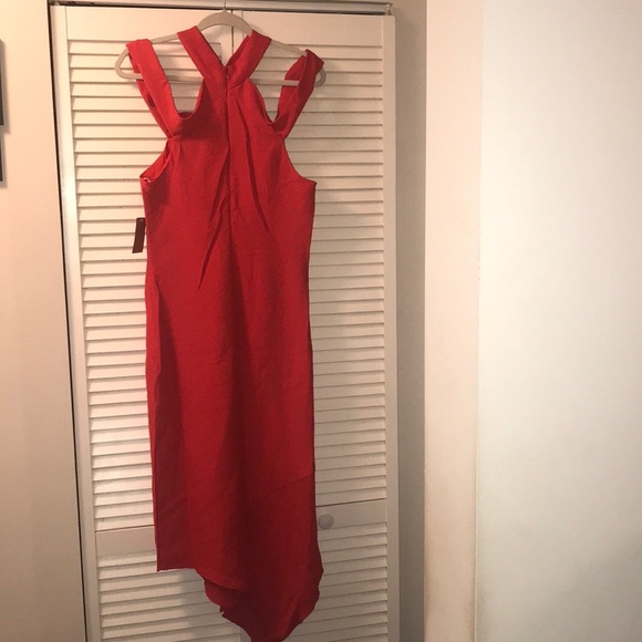 Rachel Roy radiant red dress.🔥🔥🔥🔥🔥 - Picture 6 of 7
